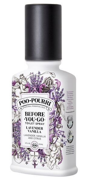 Before-You-Go Toilet Spray, Lavender Vanilla Scent, 4oz