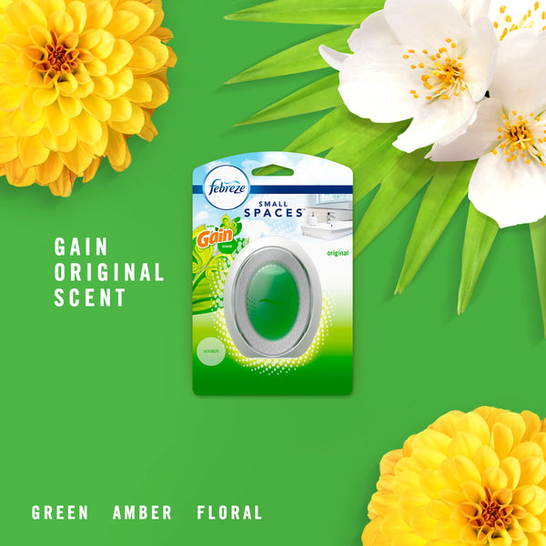Small Spaces Air Freshener, Gain Original Scent, 2 Ct