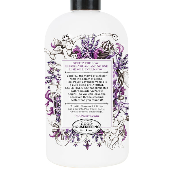 Before-You-Go Toilet Spray Refill (Sprayer Not Included), Lavender Vanilla Scent, 16oz