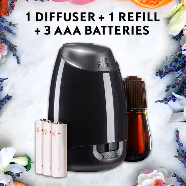 Essential Mist Refill, 1ct, Lavender and Almond Blossom, Essential Oils Diffuser, Air Freshener
